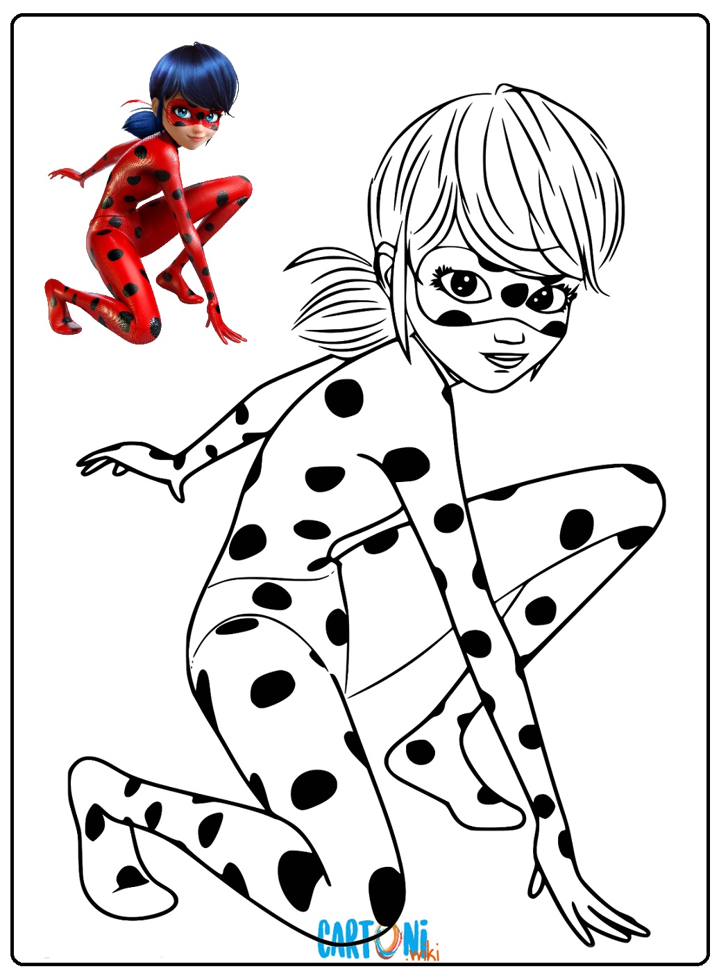 Ladybug da colorare