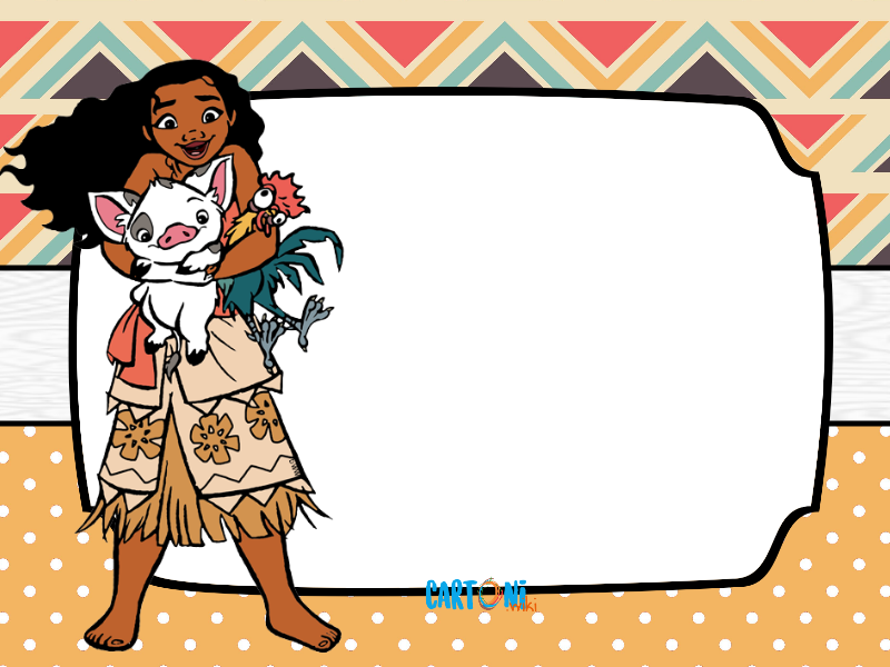 Moana Card Birthday