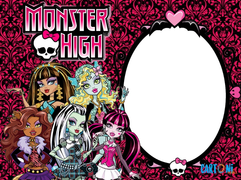 Monster High inviti compleanno