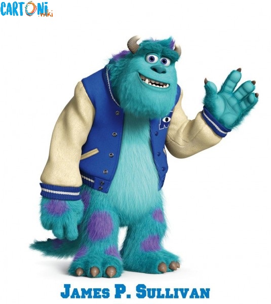 Monsters University James P. Sullivan personaggi film disney pixar mostri monsters university characters