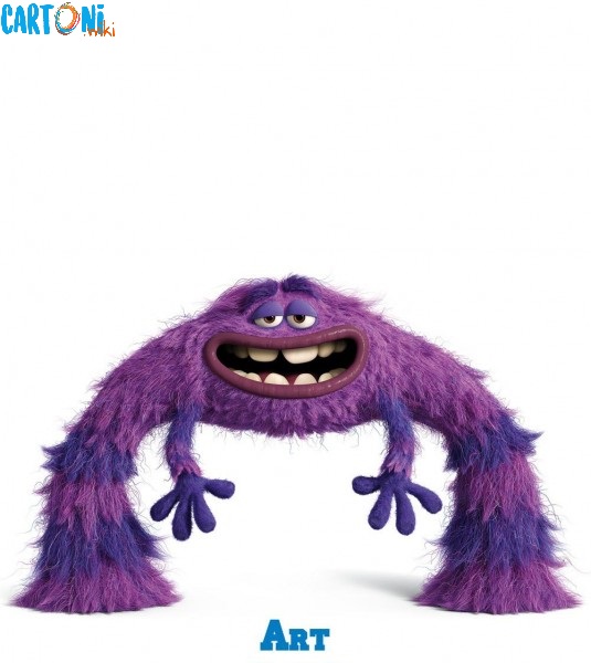 Monsters University Art personaggi film disney pixar mostri monsters university characters
