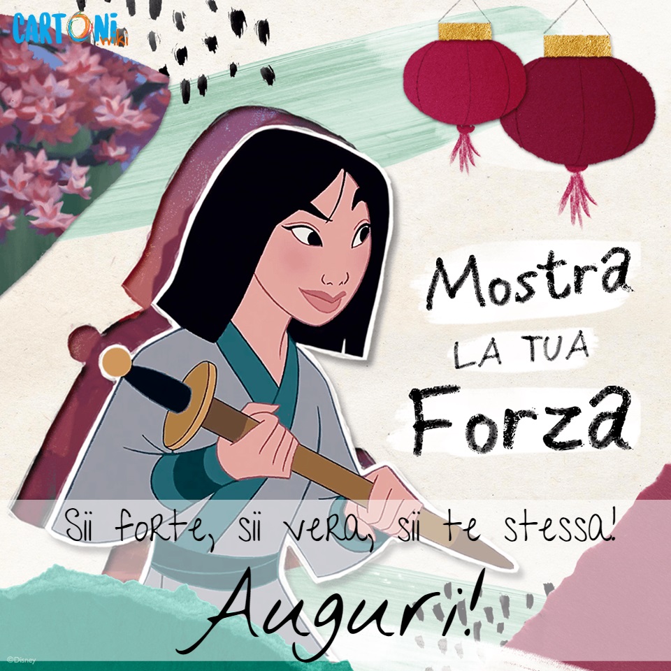 Mostra la tua forza come la Principessa Disney Mulan