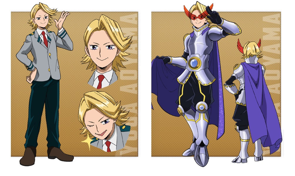 My Hero Academia personaggi - Yuga Aoyama - Anime - Italia 2 - Costume - Quirk - Hero - personaggio - characters
