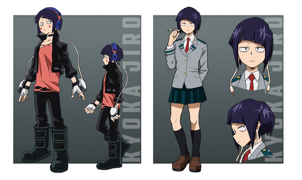My Hero Academia personaggi - Kyoka Jiro - Anime - Italia 2 - Costume - Quirk - Hero - personaggio - characters
