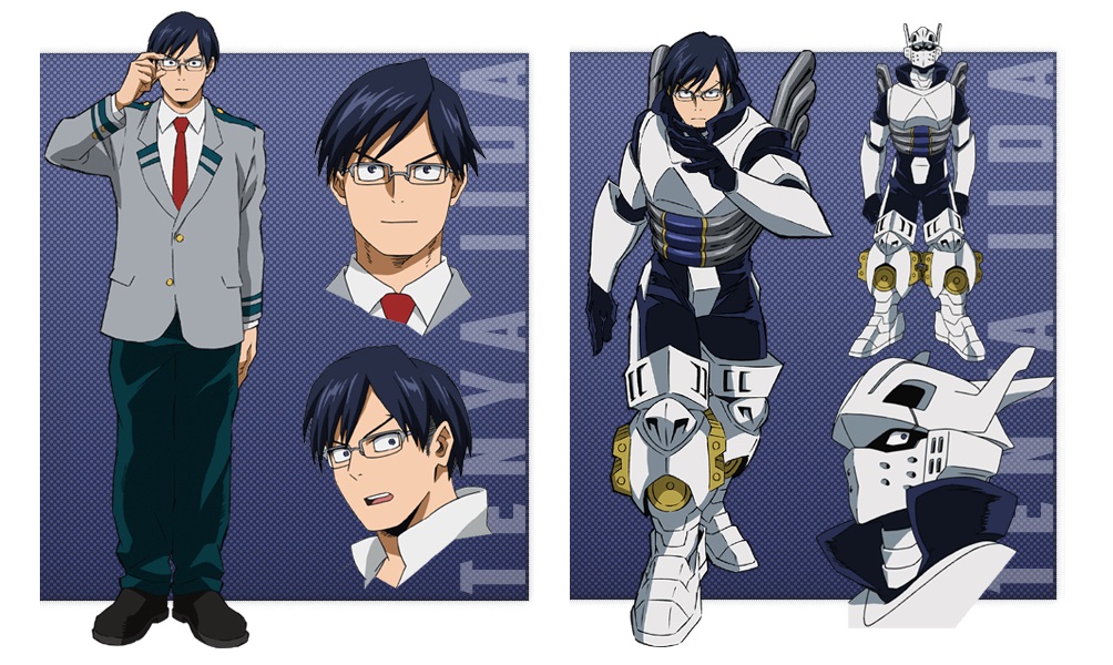 My Hero Academia personaggi - Tenya Lida - Anime - Italia 2 - Costume - Quirk - Hero - personaggio - characters