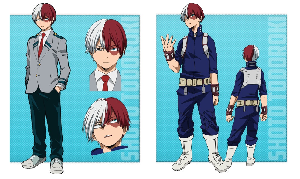 My Hero Academia personaggi - Shoto Todoroki - Anime - Italia 2 - Costume - Quirk - Hero - personaggio - characters