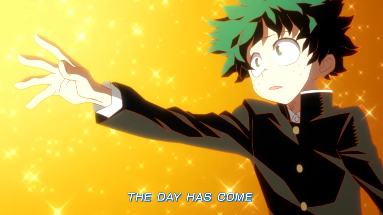 The Day sigla ufficiale di My Hero Academia