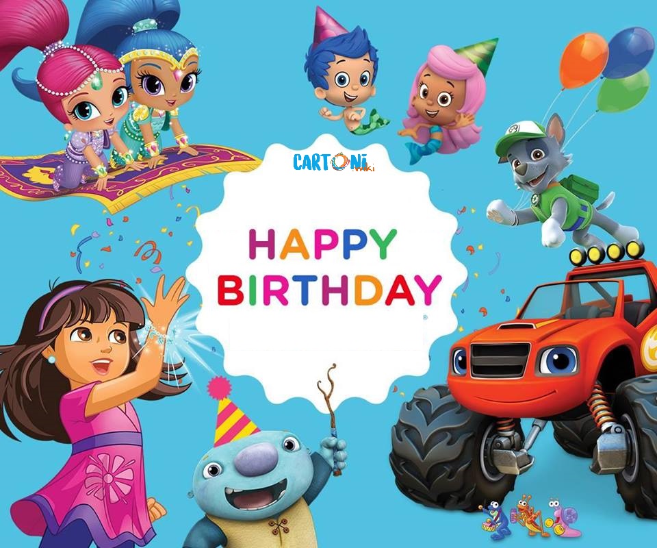 Happy Birthday con i cartoni animati di Nick Junior - Cartoni animati