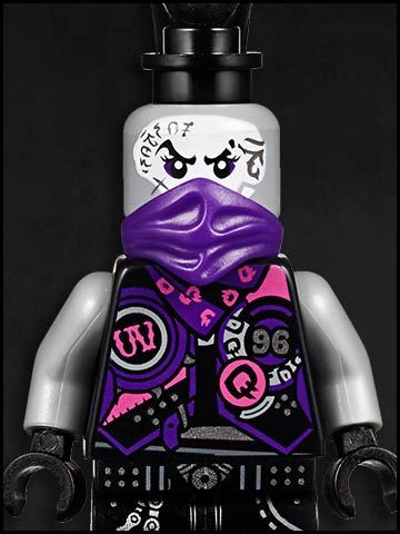 Lego Ninjago cartone animato - personaggi - Ultra Violet