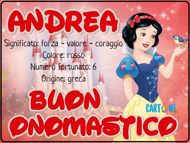 Andrea buon onomastico