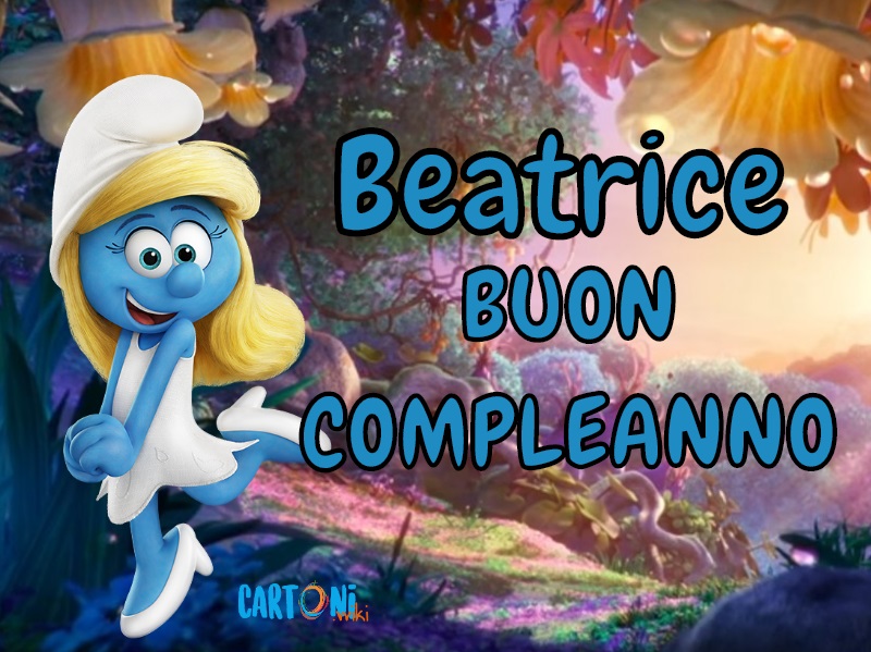 Beatrice buon compleanno