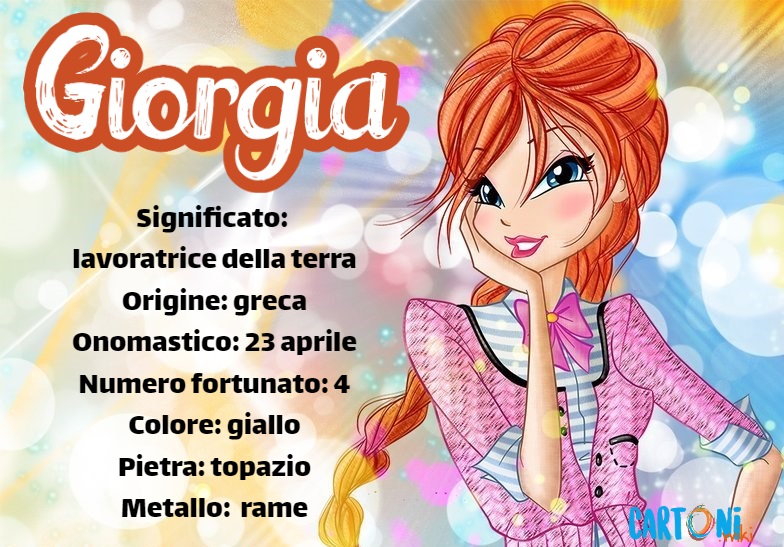 Giorgia origine e significato del nome