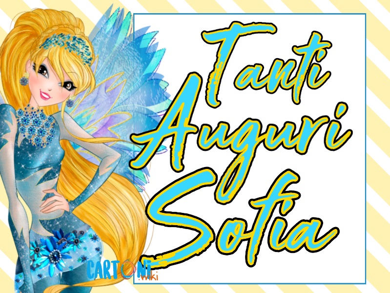 Sofia tanti auguri