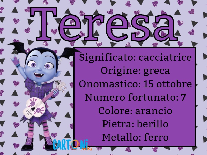 Teresa significato e origine del nome