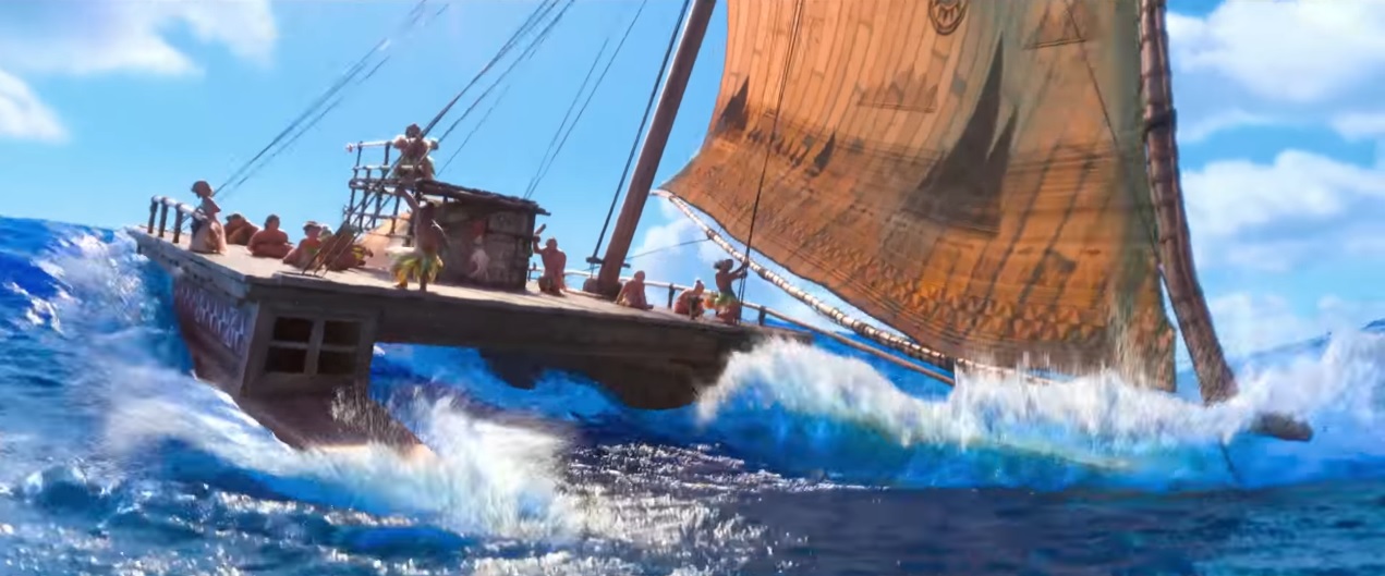 Oceania - Moana - film di animazione Disney - anno 2016 - Maui - Vaiana - Film Disney - Cartoni animati