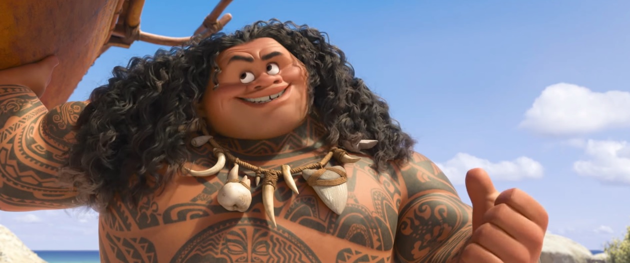 Oceania - Moana - film di animazione Disney - anno 2016 - Maui - Vaiana - Film Disney - Cartoni animati