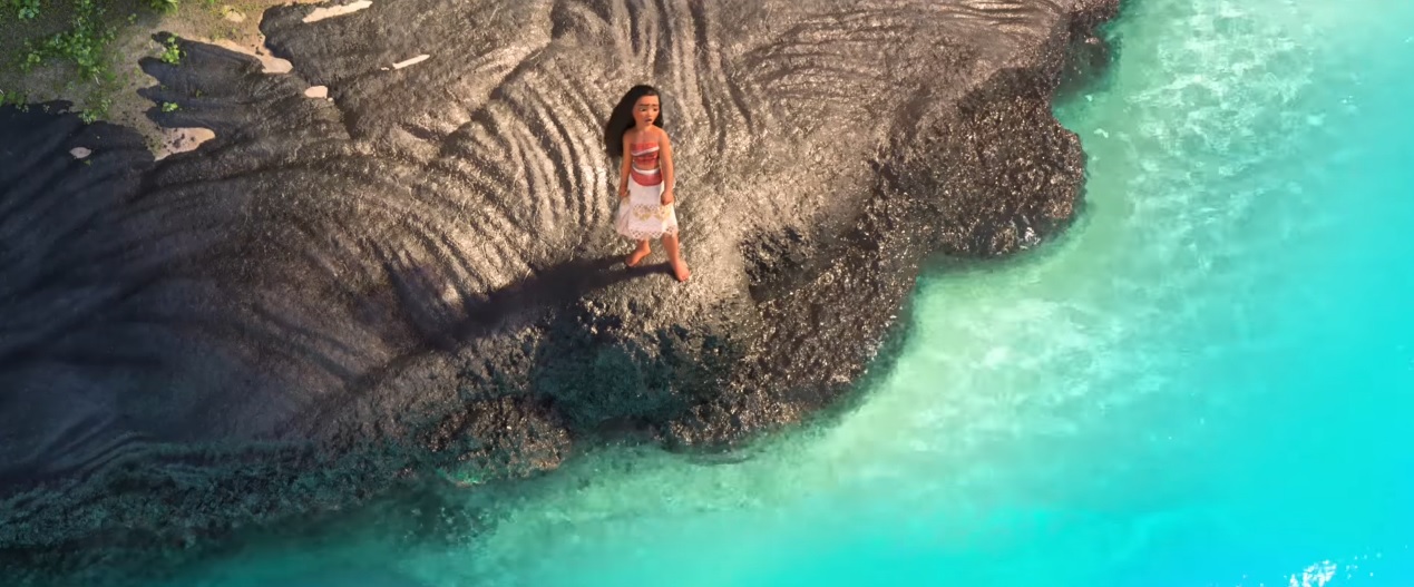oltre lorizzonte canzone italiana film di animazione Disney Oceania 2016 Chiara Grispo Vaiana Moana Cartoni animati