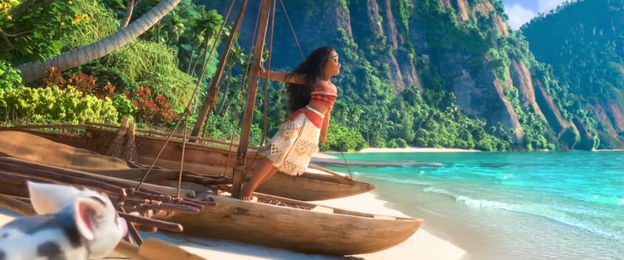 Testo oltre lorizzonte canzone italiana film di animazione Disney Oceania 2016 Chiara Grispo Vaiana Moana Cartoni animati