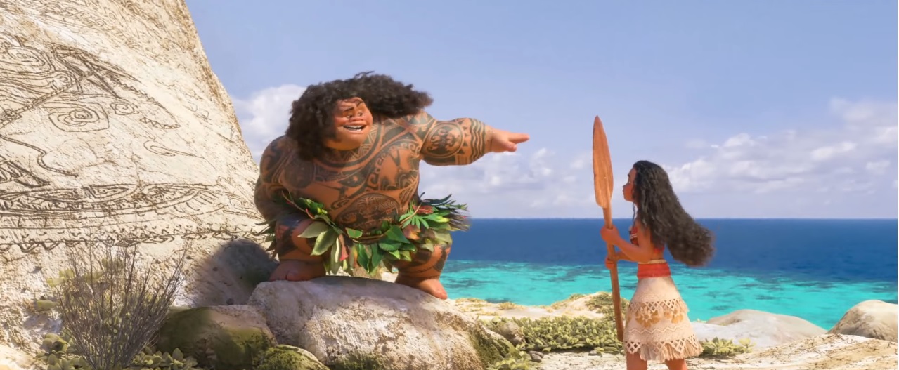 Tranquilla Oceania testo - Film Disney 2016 - Vaiana - Maui - Fabrizio Vidale  - Music Video - Colonna sonora Oceania - Moana music