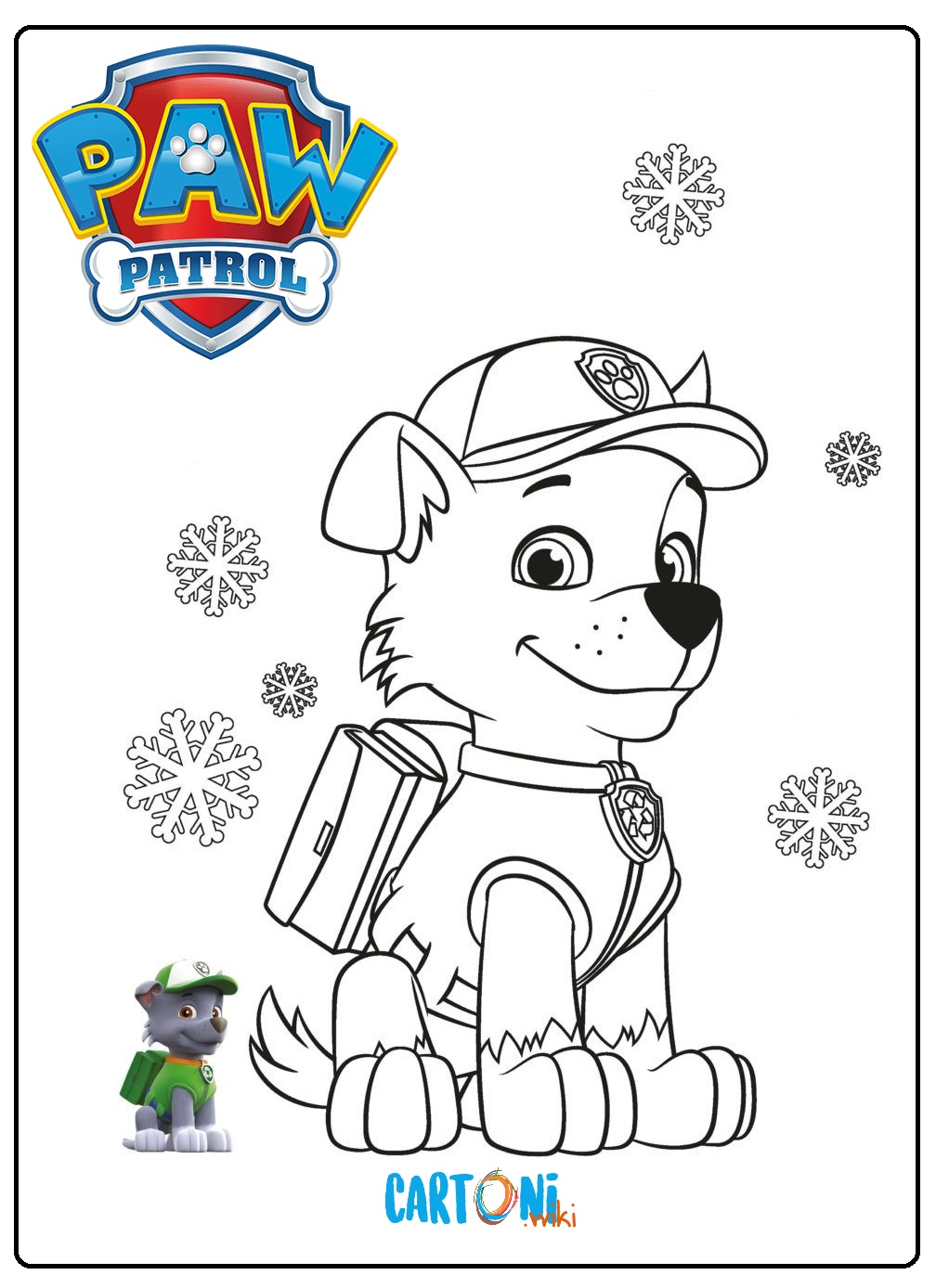 Zuma paw patrol disegni