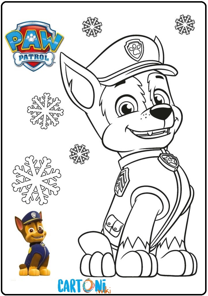 Paw patrol disegni per bambini