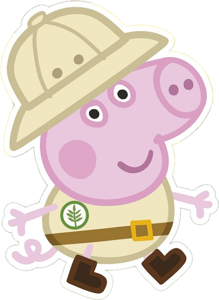 George Pig clipart png