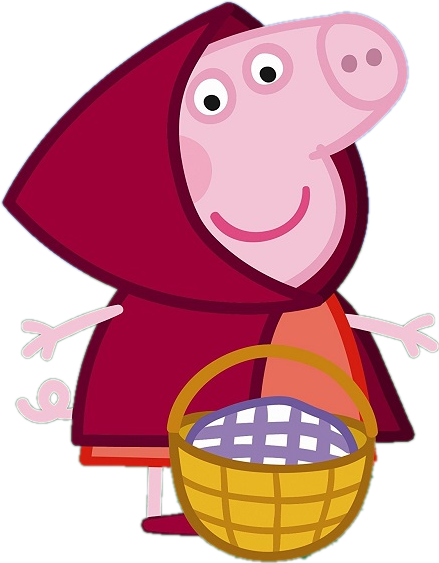 Peppa Pig Clipart Cappuccetto Rosso Cartoni Animati