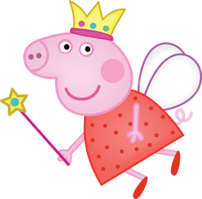 Peppa Pig fatina clipart