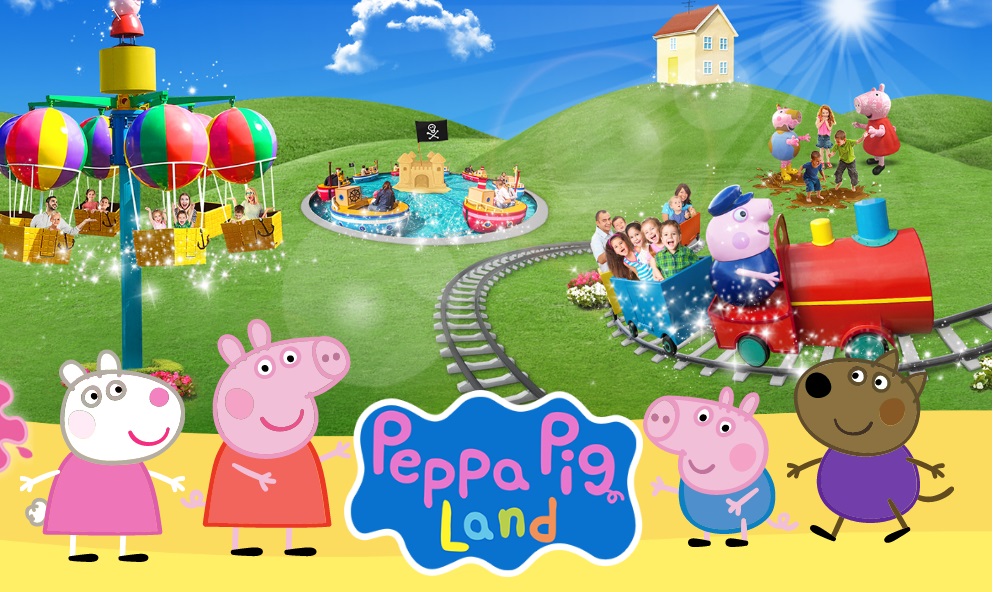 Peppa Pig la zona dedicata a peppa pig nel parco a tema gardaland 