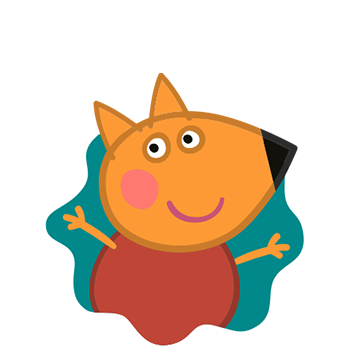 Peppa Pig Personaggi Peppa maialina cartoni animati Characters Freddy Volpe Freddy Fox
