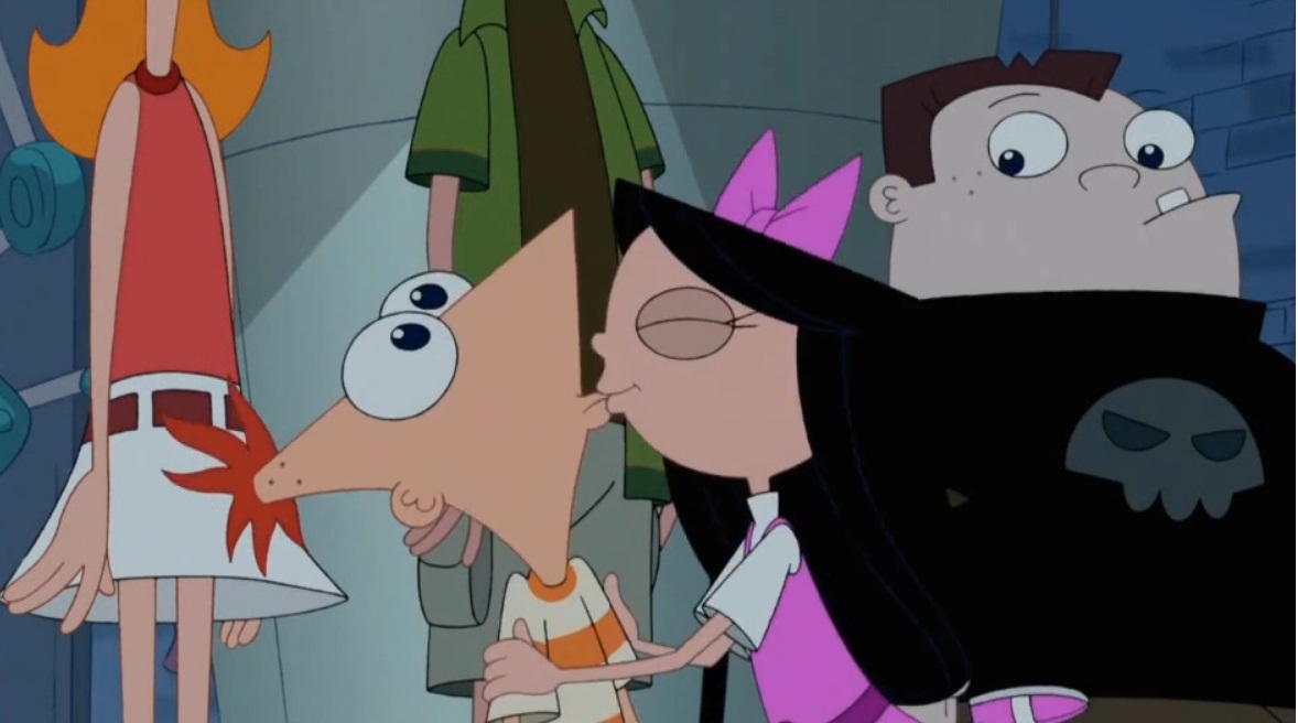 Phineas and Ferb - lultima parte del film (in questa parte c il bacio tra phineas e isabella