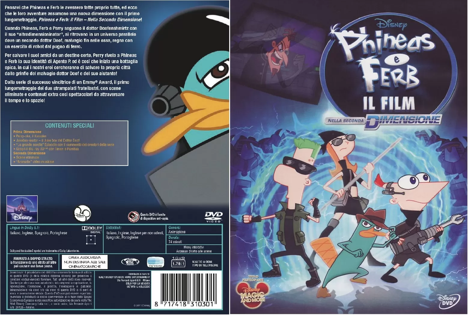 Phineas e Ferb: il film - Nella seconda dimensione