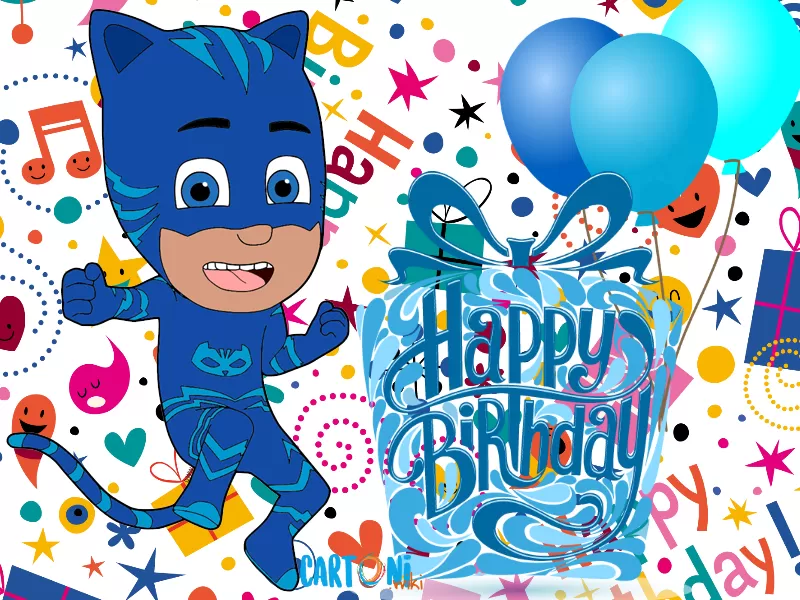 Pj Masks Happy Birthday