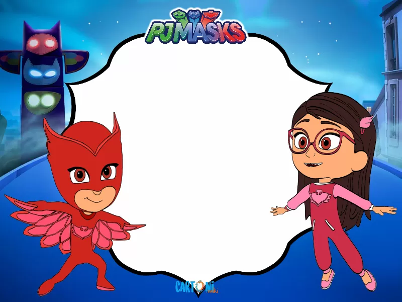 Pj Masks Gufetta e Amaya