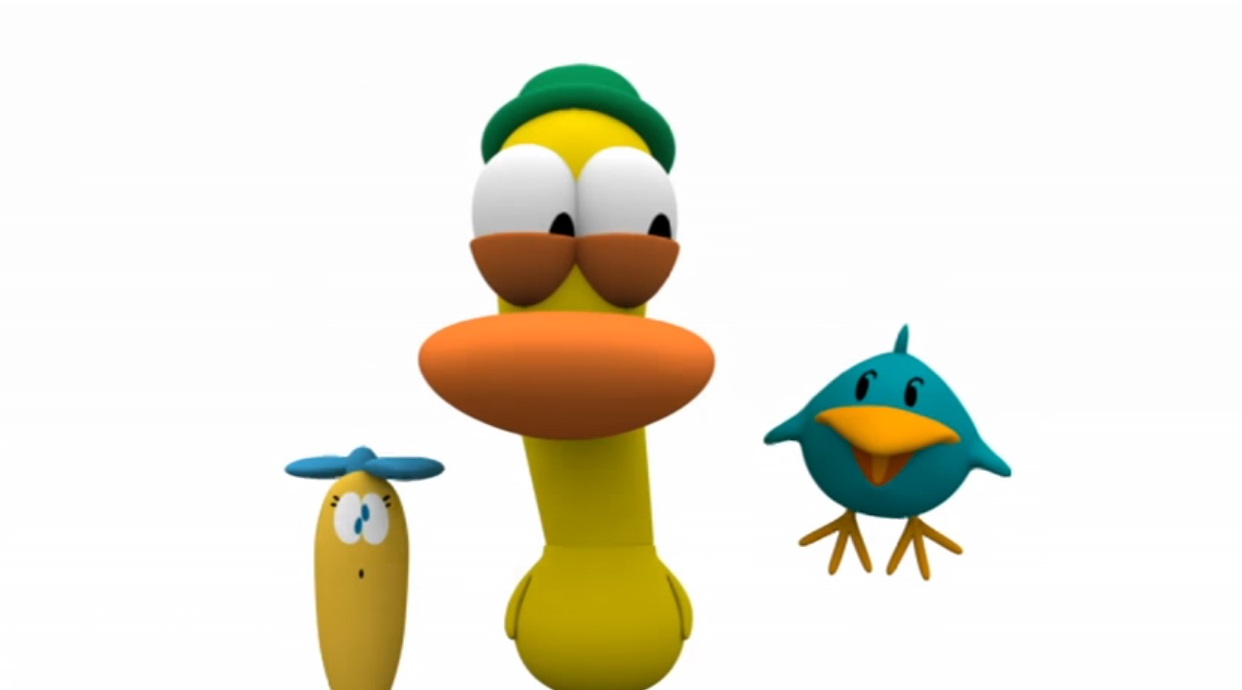 Pocoyo personaggi Pato papero giallo