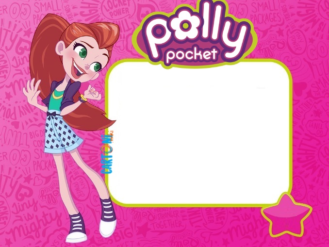 Polly Pocket invito compleanno Lila