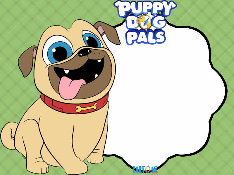 Puppy Dog Pals Frame Bingo