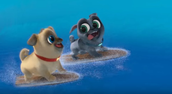 Puppy odg Pals theme song lyric - Puppy dog Pals intro - Disney 