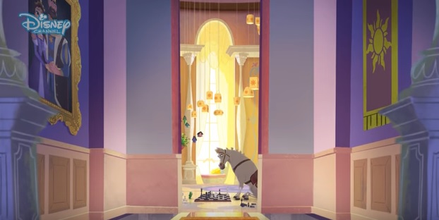 Rapunzel - I corti - Scacco Matto - Cartoni animati Disney - Pascal - Maximus
