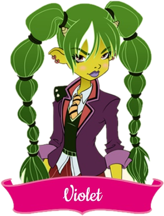 Violet Orco Regal Academy Characters Personaggi Cartoni animati