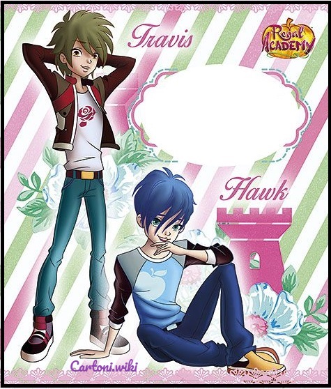 Invito festa compleanno Regal Academy Travis e Hawk