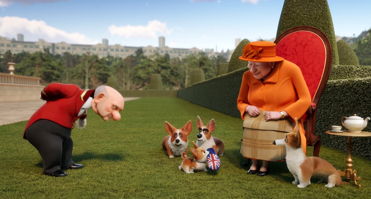 Rex un cucciolo a palazzo film di animazione 2019 Eagle Pictures - The Queens Corgi - cartoni animati