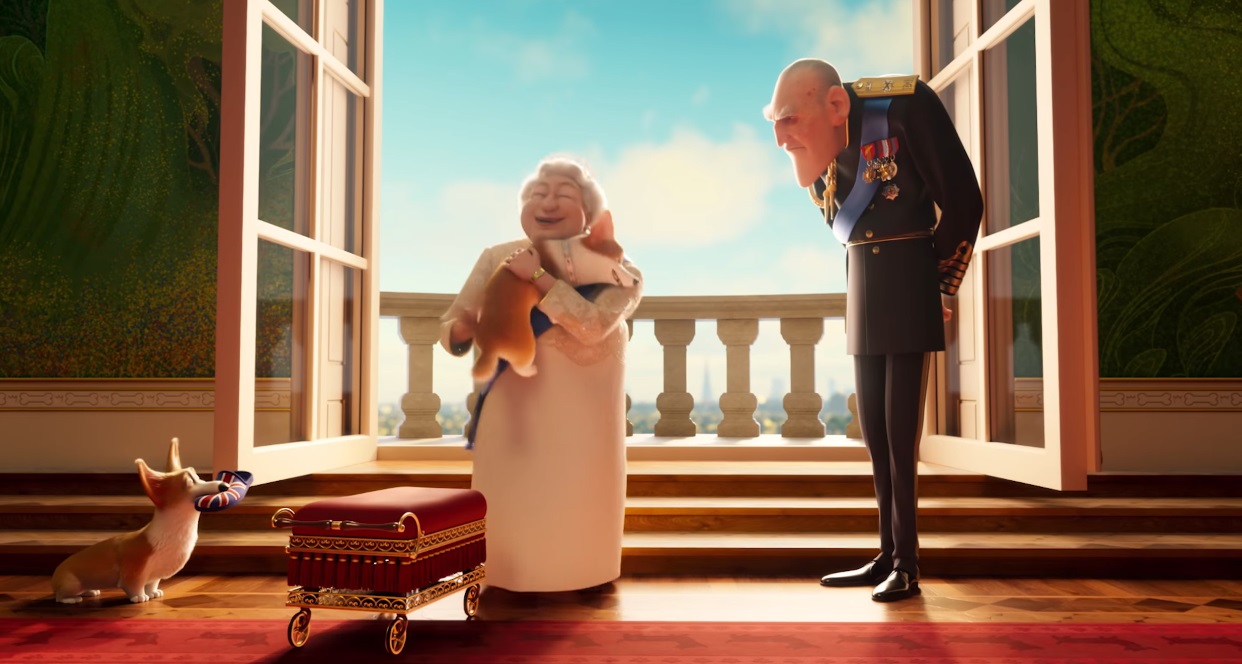 Rex un cucciolo a palazzo film di animazione 2019 Eagle Pictures - The Queens Corgi - cartoni animati