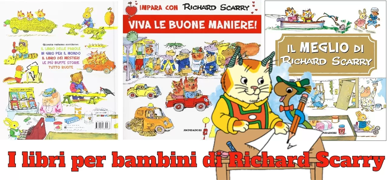 Richard Scarry elenco libri per bambini