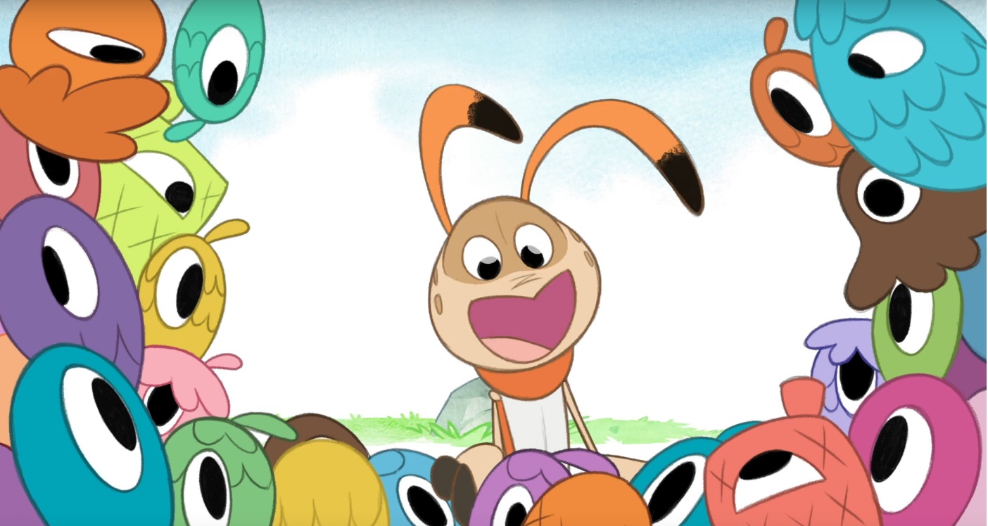 Ridolino e i suoi amici Gigglebug cartoni animati prescolari Rai Yoyo 