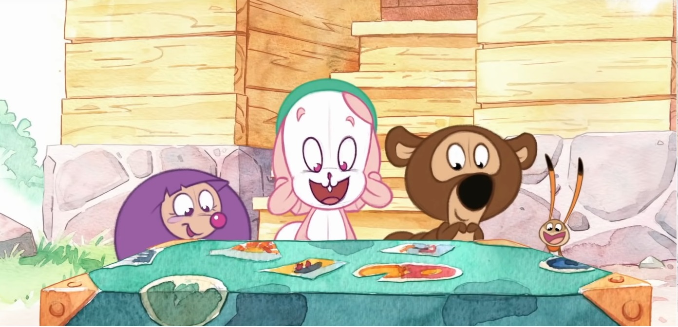 Ridolino e i suoi amici Gigglebug cartoni animati prescolari Rai Yoyo Sigla