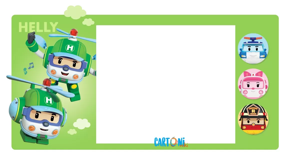 Robocar poli Frame Helly