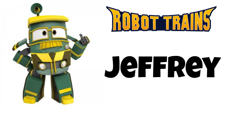 Roboto Trains personaggi Jeffrey Cartoni animati cartoonito DeaKids cartone animato bambini prescolare