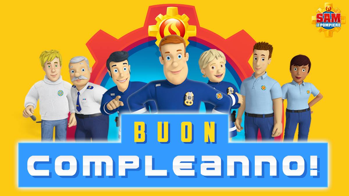 Buon compleanno con Sam il pompiere