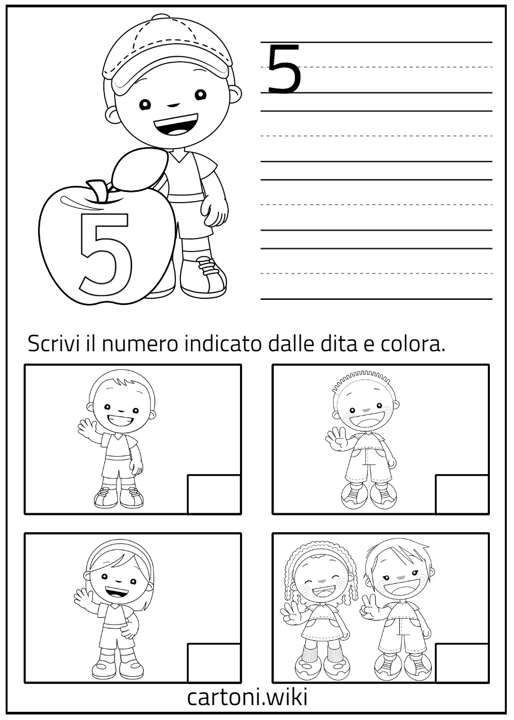 Schede didattiche numeri